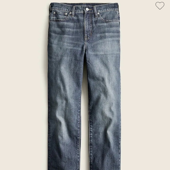 J.Crew High-rise '90s classic straight jean in Buoy wash Blue Size 27 - Picture 2 of 6